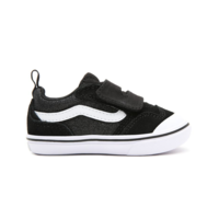 Vans® Toddler Glitter ComfyCush New Skool V - Black/True White