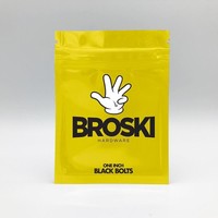 Broski 1" Black Hardware