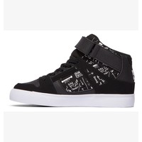 DC® Basq Youth Pure-High - Black/Print