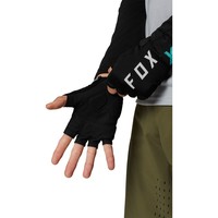 Fox Ranger Fingerless Glove - Black