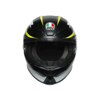 Agv K6 - Rapid 46 Matt Black/White Yellow