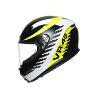 Agv K6 - Rapid 46 Matt Black/White Yellow