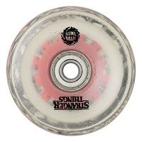 Santa Cruz X Stranger Things 66mm Light Ups Slime Red