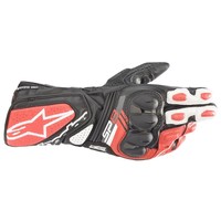 Alpinestars Sp-8 V3 Gloves - Black/White/Bright Red