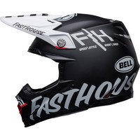 Bell® Moto-9s Flex - Fasthouse Flex Crew Black/White