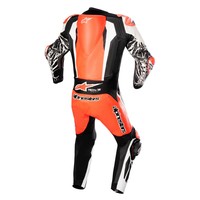 Alpinestars Racing Absolute V2 Leather Suit - Red Fluo/Black/White