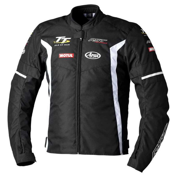 RST IOM TT Evo CE Mens Textile Jacket - Black
