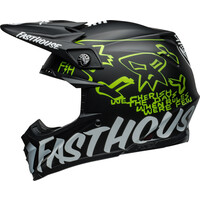 Bell® Moto-9S Flex Fasthouse MC Core - Matte Black/Yellow