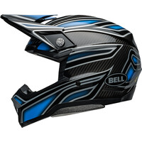 Bell® Moto-10 Spherical Webb Marmont - Gloss North Carolina Blue