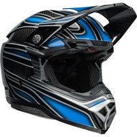 Bell® Moto-10 Spherical Webb Marmont - Gloss North Carolina Blue