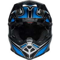 Bell® Moto-10 Spherical Webb Marmont - Gloss North Carolina Blue