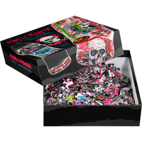 Powell Peralta Puzzle - Skull & Sword GeeGah Pink