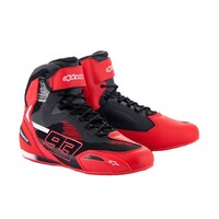 Alpinestars MM93 Austin Knit Shoes - Bright Red/Black