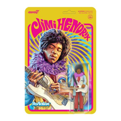 Super7 Jimi Hendrix ReAction Figure (Are You Experienced)