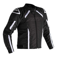 RST S-1 Textile Jacket - Black/White