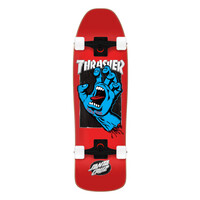 Santa Cruz 9.35in Thrasher Screaming Hand Santa Cruz Shaped Cruiser