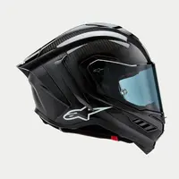 Alpinestars Supertech R10 Solid - Black Carbon Matte/Glossy