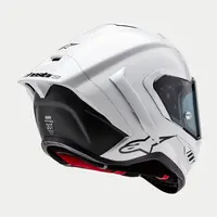 Alpinestars Supertech R10 Solid - White Glossy/Matte Black