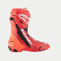 Alpinestars Supertech R Vented - Bright Red/Red Fluo