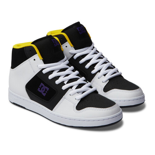 DC® Manteca 4 Hi - Black/White/Purple