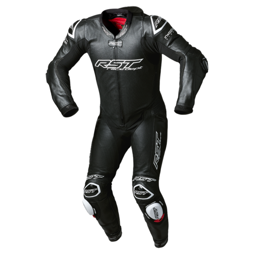 V4.1 Evo Kangaroo Airbag Mens Leather Suit - Black