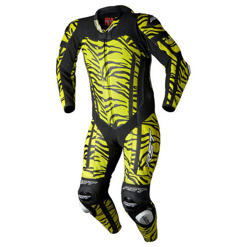 RST Pro Series Evo Airbag  Leather Suit - Tiger Flo