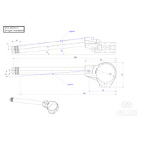 Gilles Tooling Handlebar Clip-Ons Gp-Light 2 550 Race