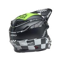Bell® Moto-9S Flex  - Fasthouse Smoke Bomb - Matte Gloss Black/HiViz Yellow