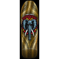 Powell Peralta Mike Vallely Elephant Reissue Deck 10" x 30" - Gold Foil