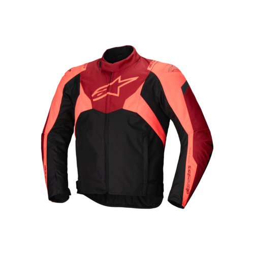 Alpinestars T-Jaws V4 WP Jacket  - Black/Red Fluo/Dark Red