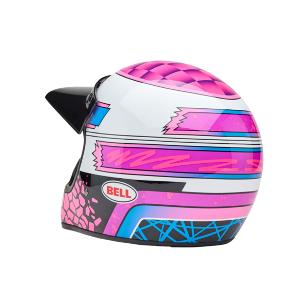Bell® Moto-3 Deathspray - Pink/Purple