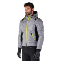 Alpinestars Mohobbs Waterproof Jacket - Lunar Grey/Lime Punch