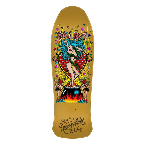 Santa Cruz Salba Witch Doctor Reissue Deck 10.4"