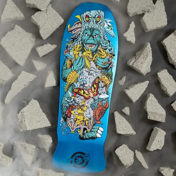 Santa Cruz Godzilla Kaiju Roskopp Deck 10.12"