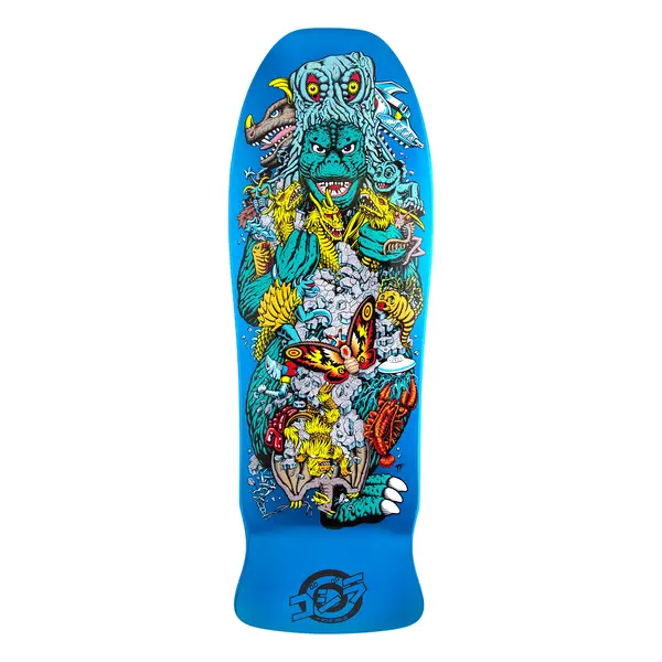 Santa Cruz Godzilla Kaiju Roskopp Deck 10.12"