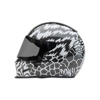 Bell® Eliminator Carbon  Deathspray - Gloss Black/White/Black