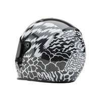 Bell® Eliminator Carbon  Deathspray - Gloss Black/White/Black