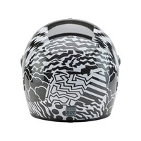 Bell® Eliminator Carbon  Deathspray - Gloss Black/White/Black