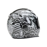 Bell® Eliminator Carbon  Deathspray - Gloss Black/White/Black
