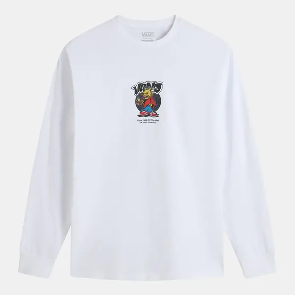 Vans® Mens Kobalos Longsleeve Tee - White