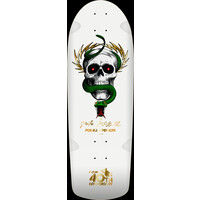 Powell Peralta Mike McGill 40th Anniversary Reissue Skateboard Deck McTwist White W/Gold Foil - 10 x 30.125