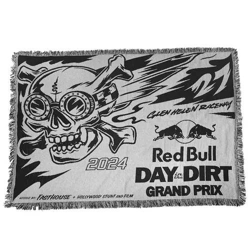 Fasthouse® Red Bull Day In The Dirt 27 Throw Blanket