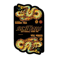 60mm Jeff Kendall Snake Slime Ball Wheels 78a - Yellow