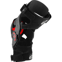 Alpinestars Supertech RK-10 Plasma Knee Braces - Red/Black