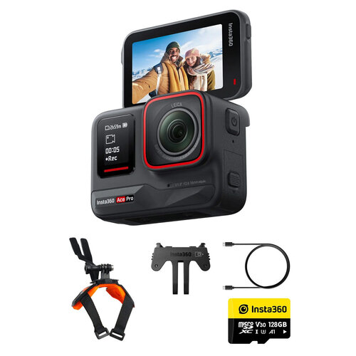 Insta360 Ace Pro 2 Motorcycle Bundle 128gb