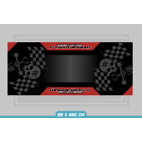 Moto Mat Dark Skull - 95x220cm