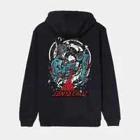 Santa Cruz Roskopp Dissect Strip Hoodie - Black