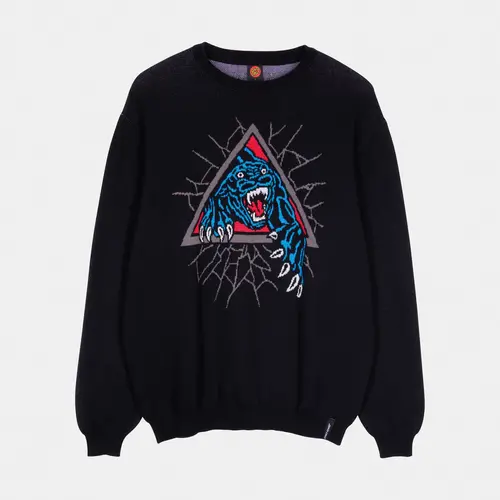Santa Cruz Natas SC Panther Knit Crew