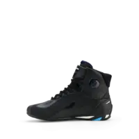 Alpinestars Faster-4 Drystar® Shoes - Black Night/Navy/Cyan