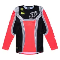 Troy Lee Designs SE Pro Jersey Stripes - Infra red/Black